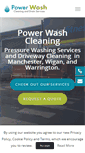 Mobile Screenshot of powerwashcleaning.co.uk